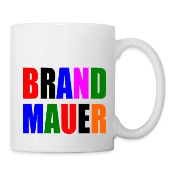 brandmauer - Tasse - Weiß - Rechts