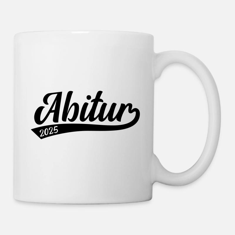 Abitur 2025 - Tasse - Weiß