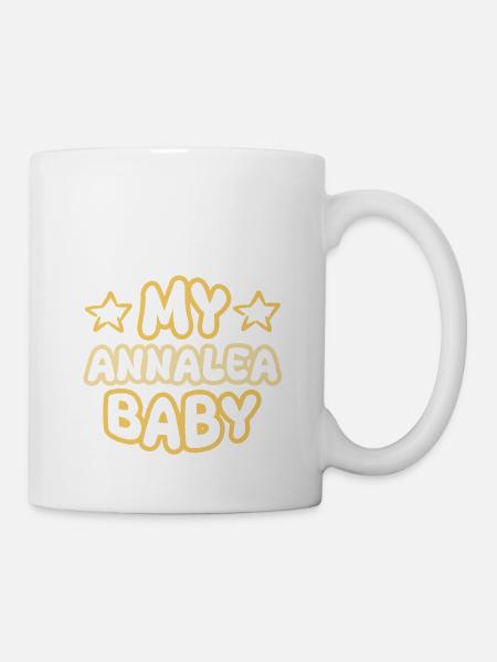Geburt Annalea - Tasse - Weiß
