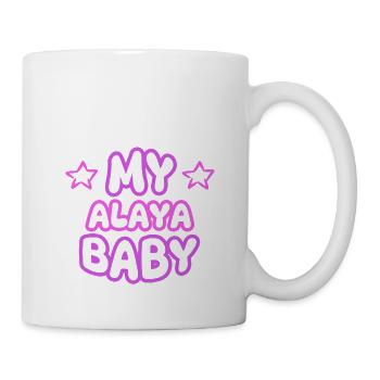 First name Alaya - Mug - white - Right