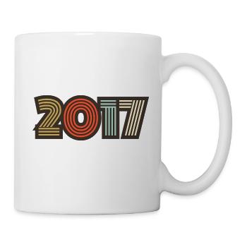2017 Retro Vintage - Mug - white - Right