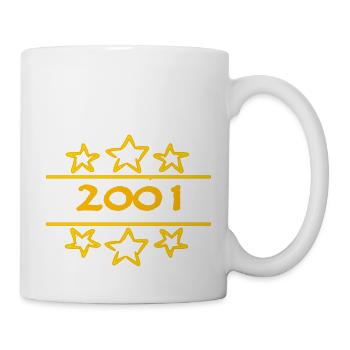 Born in 2001 - Mug - white - Right