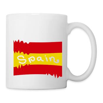 Spanien - Tasse - Weiß - Rechts