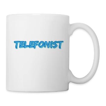Geschenk für Telefonist - Tasse - Weiß - Rechts