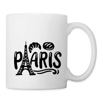 PARIS - Tasse - Weiß - Rechts