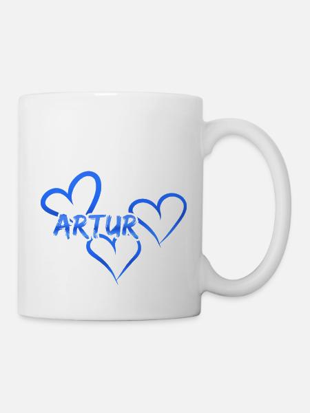 Artur Artur - Tasse - Weiß