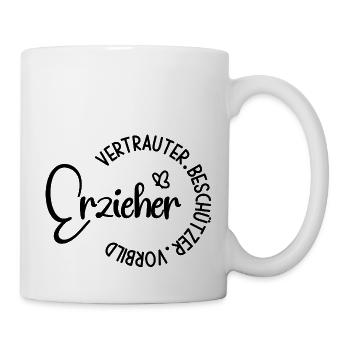 All kinds of sayings for the educators - Mug - white - Right