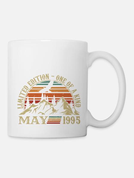 legenden geboren im mai 1995 geburtstag mai 1995 - Tasse - Weiß