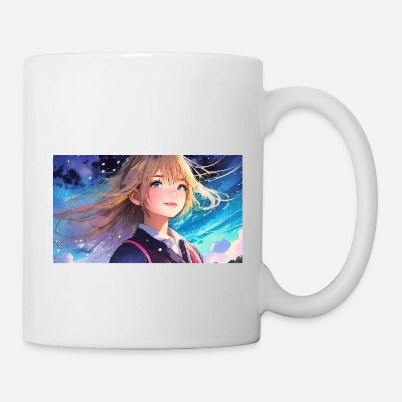 SWS FILLE - Mug blanc - blanc