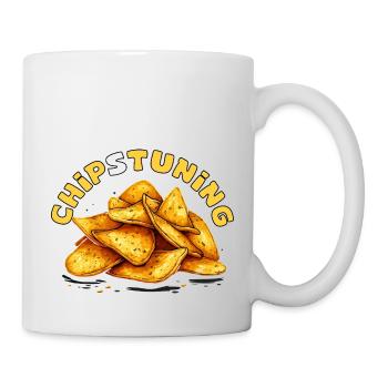 Lustiges Wortspiel Chipstuning Aluto Motorsport - Tasse - Weiß - Rechts