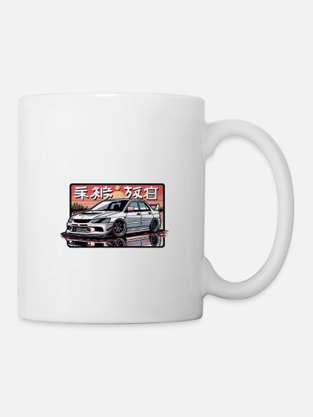 EVO Sundowner - Tasse - Weiß