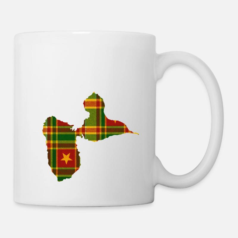 Guadeloupe - Mug blanc - blanc