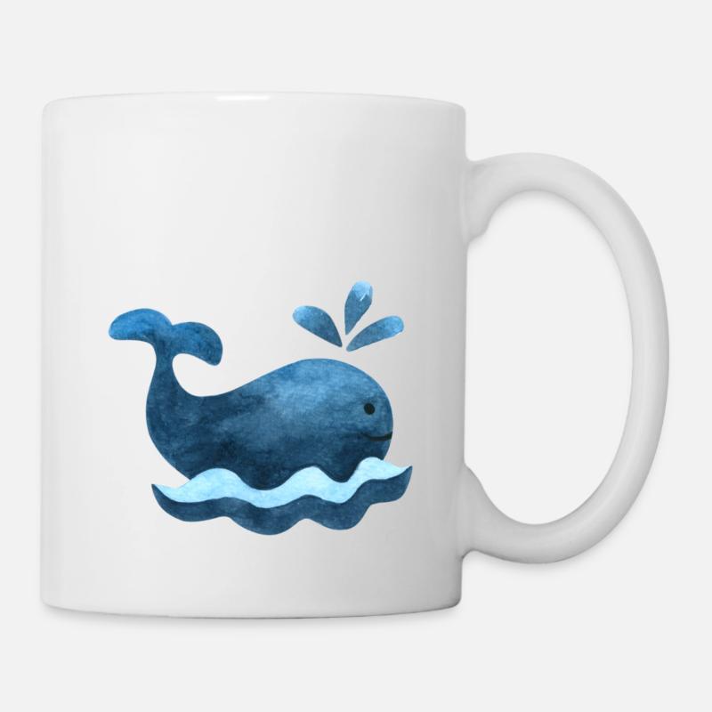 summer watercolor element 10249999 - Tasse - Weiß