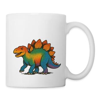 Dinosaur Pride Rainbow - Mug - white - Right
