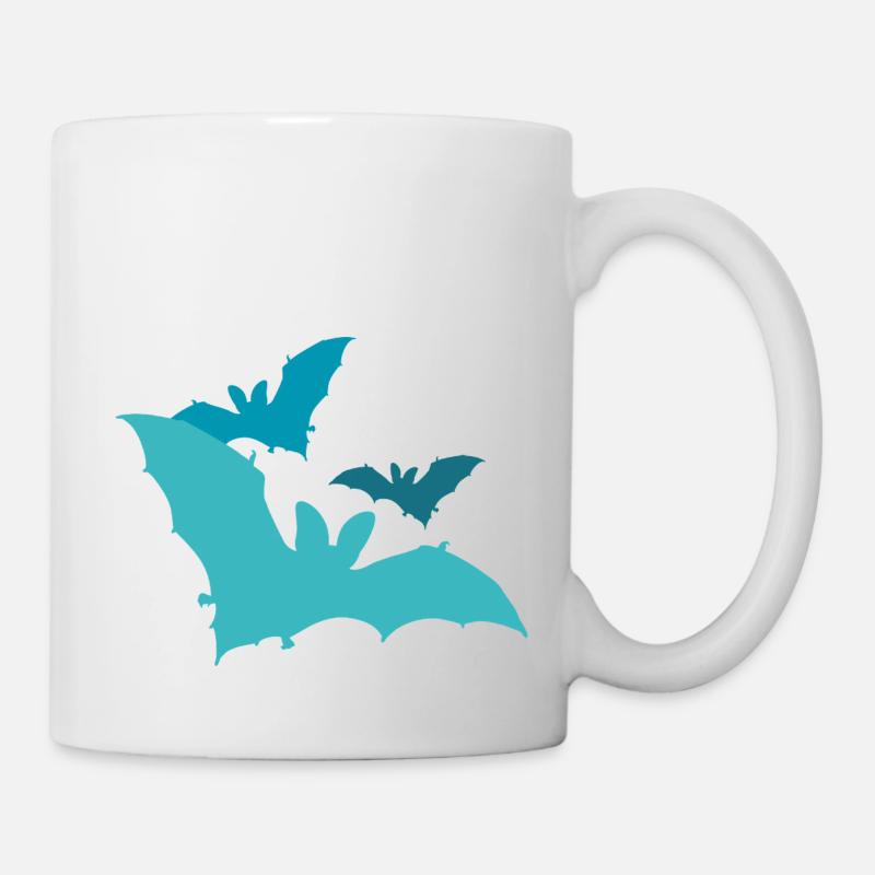 Fledermäuse - Tasse - Weiß