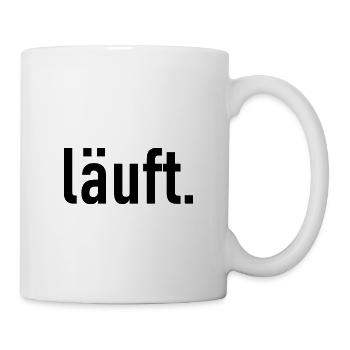 runs. - Jogging - Running - Running - Sports Fitness - Mug - white - Right