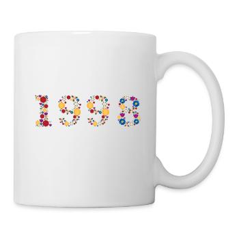 Fleurs 1998 - Mug blanc - blanc - Droite