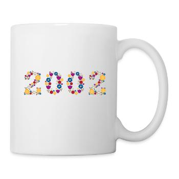 Fleurs 2002 - Mug blanc - blanc - Droite