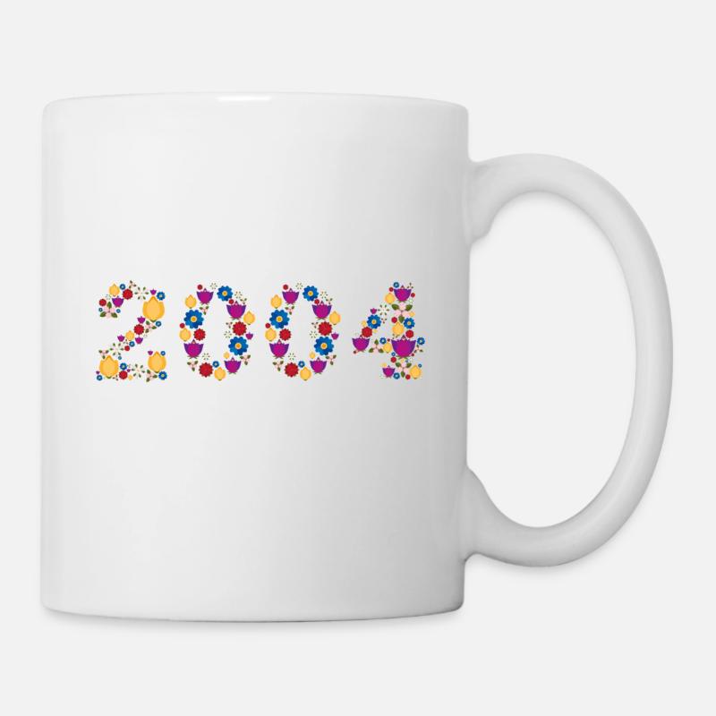 Flowers 2004 - Mug - white