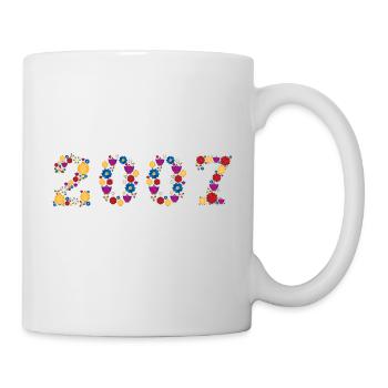 Fleurs 2007 - Mug blanc - blanc - Droite