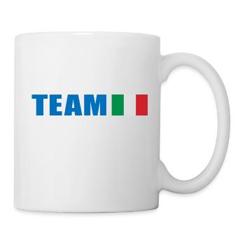 Support-Team Italien - Tasse - Weiß - Rechts