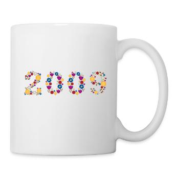 Fleurs 2009 - Mug blanc - blanc - Droite