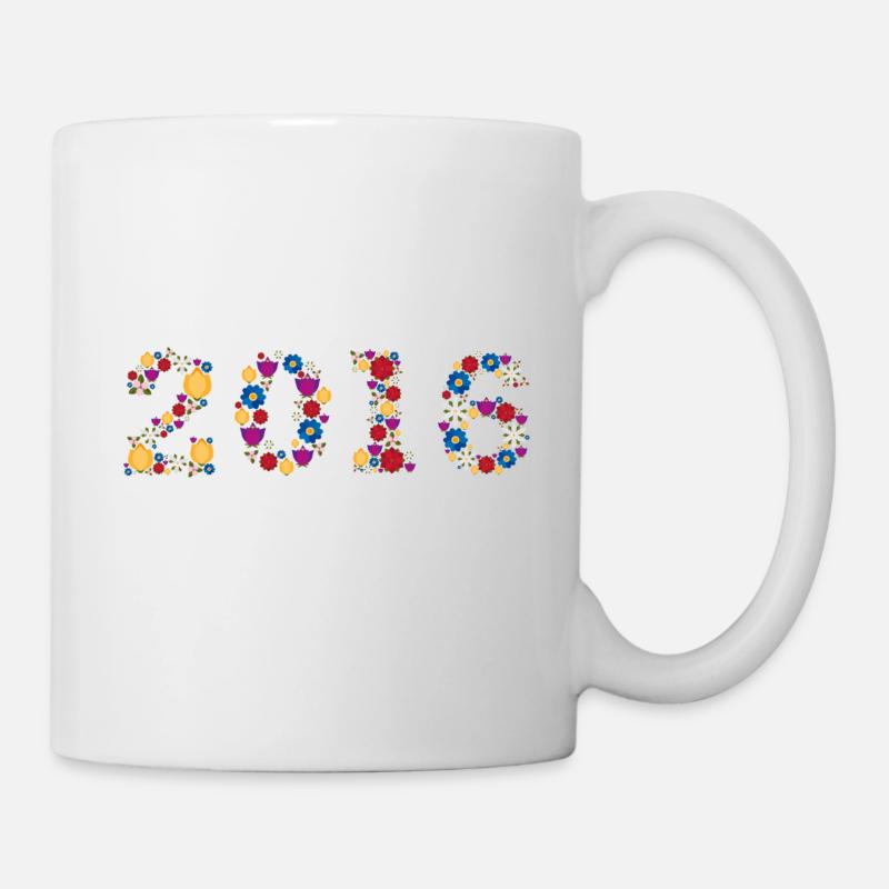 Flowers 2016 - Tasse - Weiß