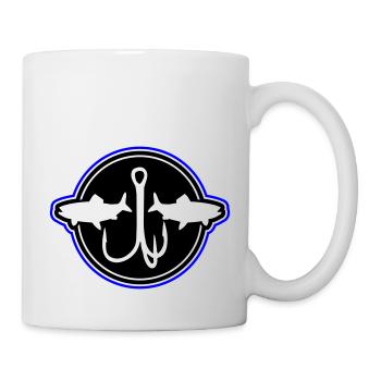 Fish Fishing Fishing Hooks - Mug - white - Right