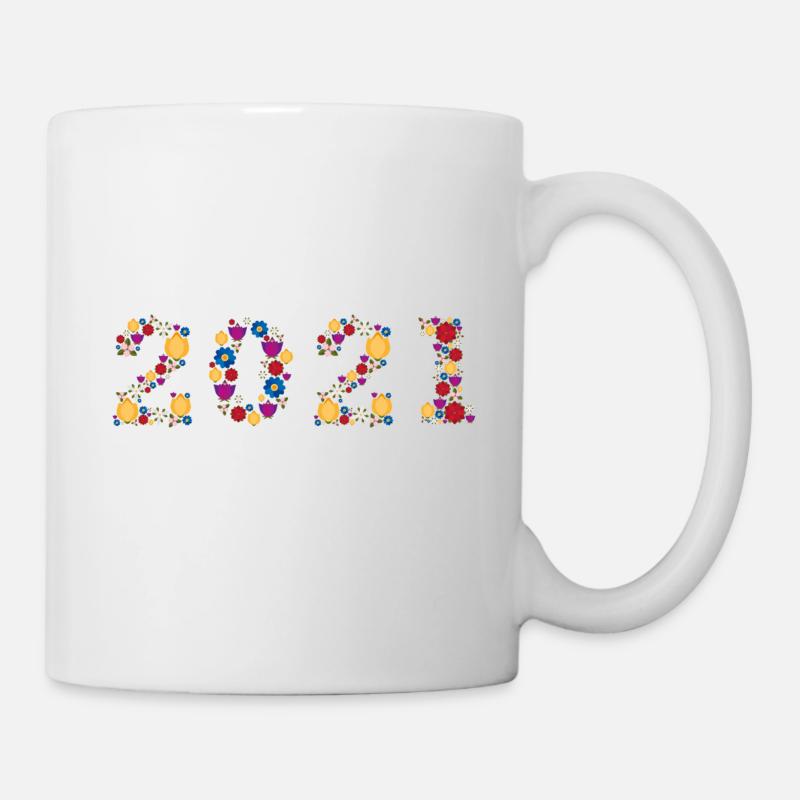 Flowers 2021 - Mug - white