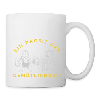 Herr Bier und Frau Bier - Prosit Der Gemütlichkeit - Mug - white - Right