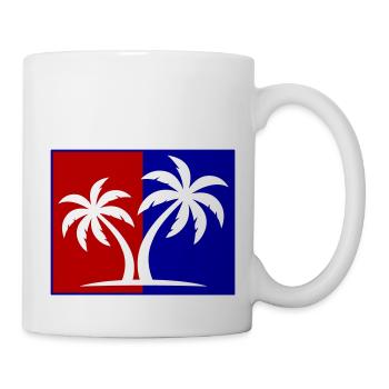 Palm Tree Symbol - Mug - white - Right