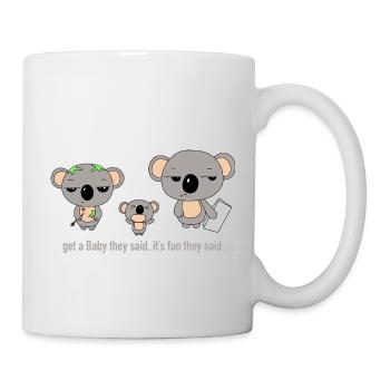 Baby They Said - Tasse - Weiß - Rechts