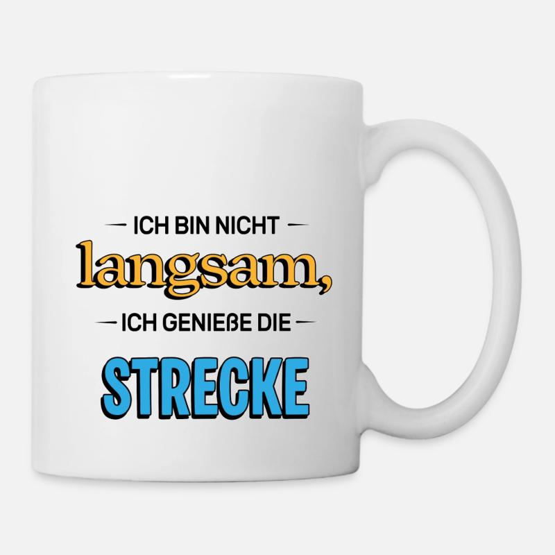 Je ne suis pas lent – Drôle de dicton - Mug blanc - blanc