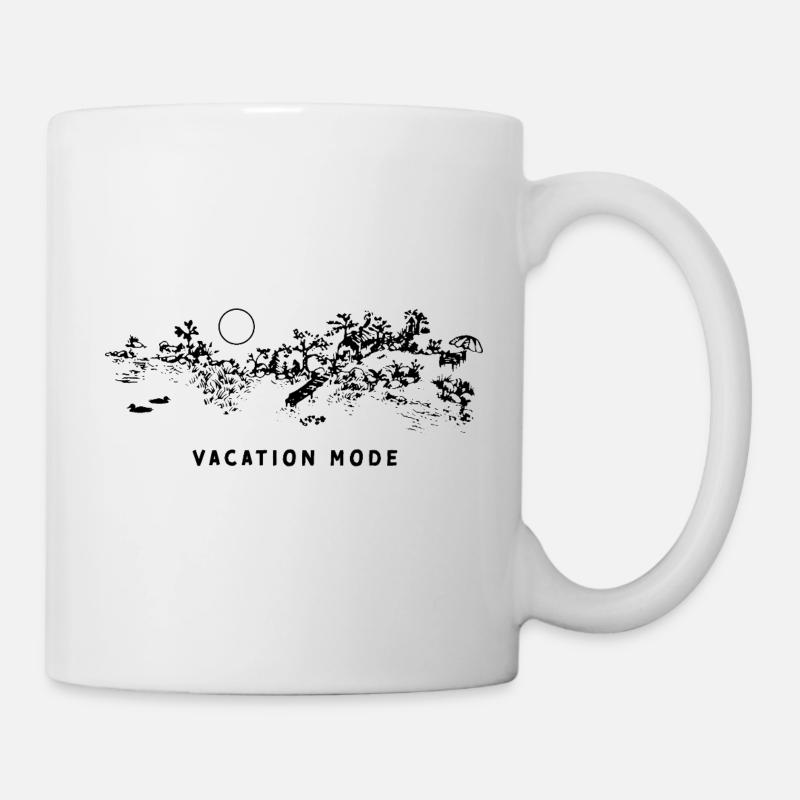 MODE VACANCES - Mug blanc - blanc