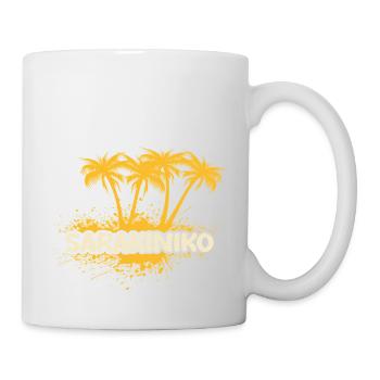 Sarakiniko comme une fête - Mug blanc - blanc - Droite