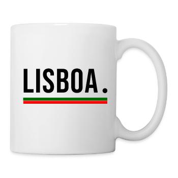 Lisboa – Minimal Streetwear Shirt - Mug - white - Right