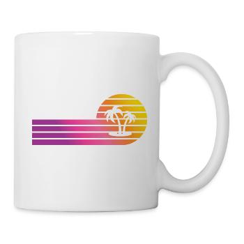 Vacances d'Été Parents Enfant Maman Soleil & Plage - Mug blanc - blanc - Droite