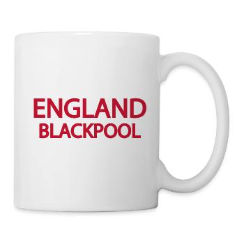 England Blackpool Nautical Scene - Mug - white - Right
