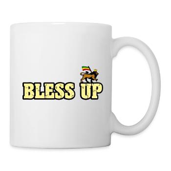 Dub Reggae Bless Up - Mug blanc - blanc - Droite