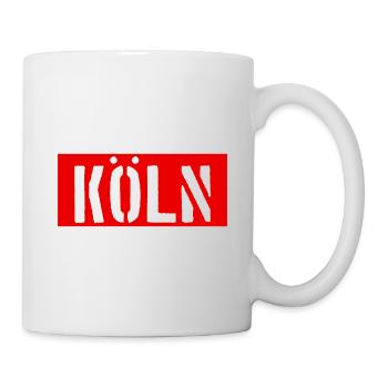 Cologne - Cologne - Rhine - Mug - white - Right