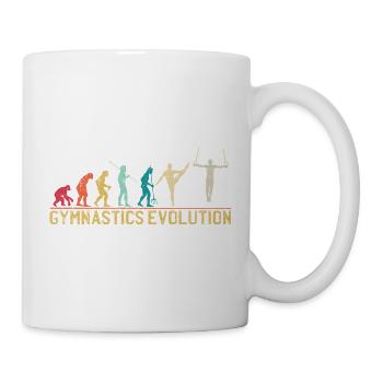 Gymnastics Evolution Graphic Tee - Mug - white - Right