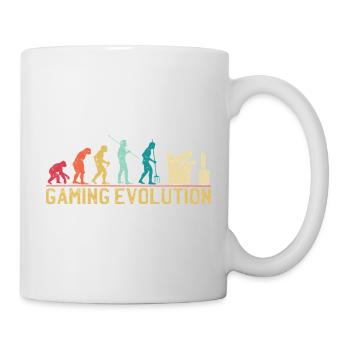 Gaming Evolution Kunstwerk - Tasse - Weiß - Rechts