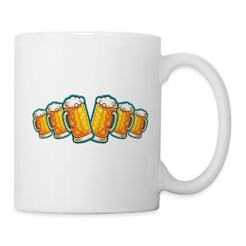 Beer Glass Beer Mug Beer - Mug - white - Right