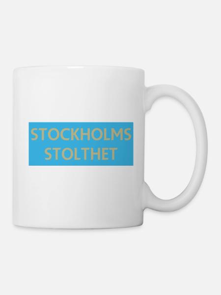Stockholmer Stolz - Tasse - Weiß