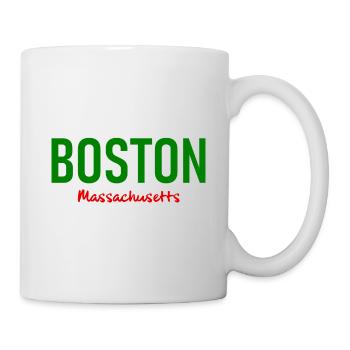 Boston - Massachusetts - USA - Amerika - America - Mug - white - Right