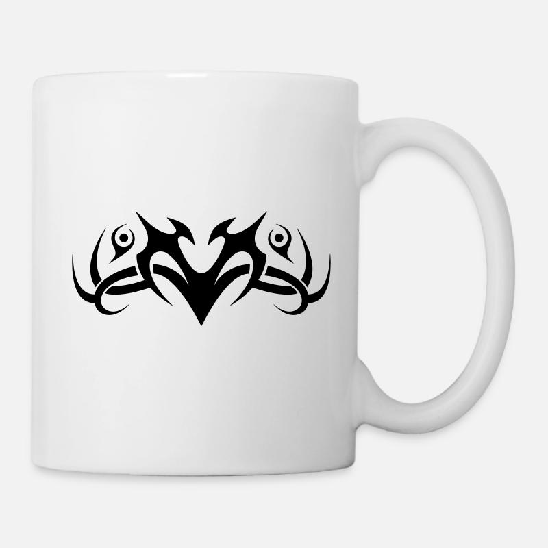 Tribal 8 von Helfspawn - Tasse - Weiß