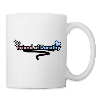 Freundin von Dorothy Trans Pride Hidden Queer - Tasse - Weiß - Rechts