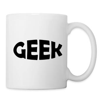 Geek - Mug blanc - blanc - Droite
