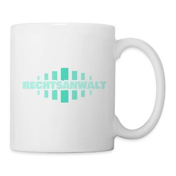 Rechtsanwalt als Beruf - Tasse - Weiß - Rechts