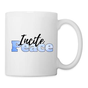 Inciter à la paix - Mug blanc - blanc - Droite